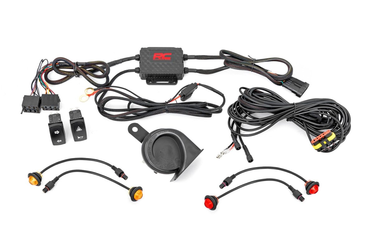 Turn Signal Kit - Rough Country - w/Horn - Amber